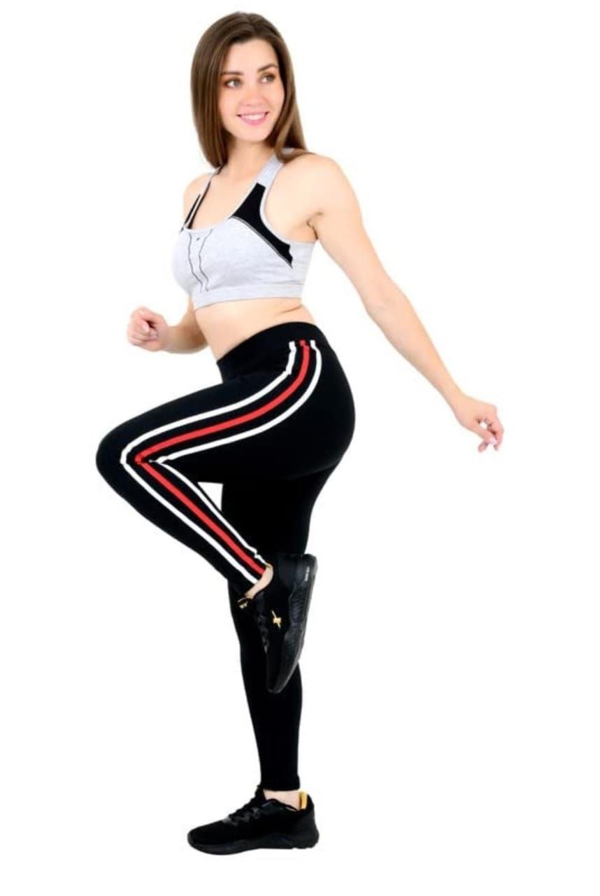 "3 Patty Netfolding Jegging made from OE cotton Lycra rib fabric in a figure-hugging, breathable silhouette – available in 10+ colors"