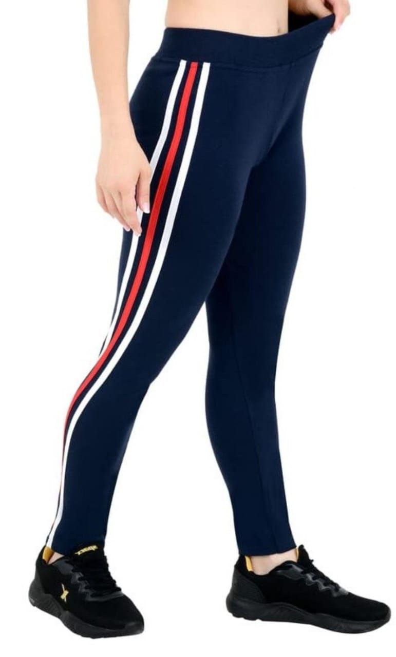 "3 Patty Netfolding Jegging made from OE cotton Lycra rib fabric in a figure-hugging, breathable silhouette – available in 10+ colors"